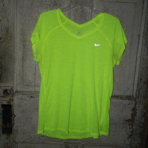 Nike Dri-Fit V Neck Athletic Top Paper Thin Size XL (B-43)